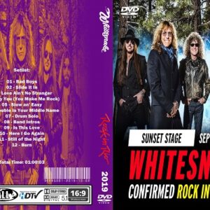Whitesnake - Live Rio de Janeiro 2019 DVD