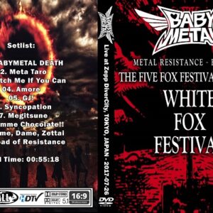 BabyMetal - White Fox Festivals Japan 2017 DVD