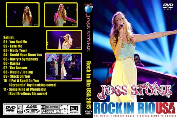 Joss Stone - Rock In Rio USA 2015 DVD