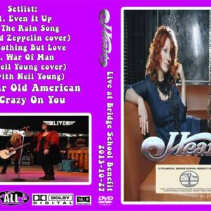 Heart - Live Shoreline Amphitheatre CA, USA 2013 DVD