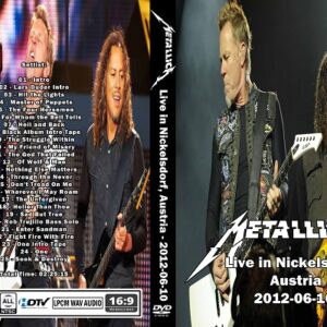 Metallica - Live Nickelsdorf Austria 2012 DVD