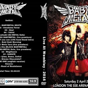 BabyMetal - Live At Wembley 2016 DVD