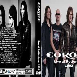 Europe - Live Rotterdam 1992 DVD