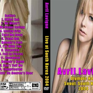 Avril Lavigne - Live Seoul South Korea 2004 DVD