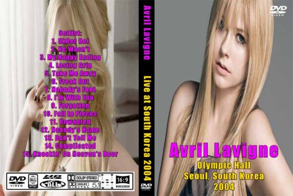 Avril Lavigne - Live Seoul South Korea 2004 DVD
