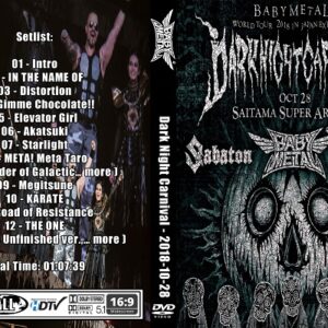 BabyMetal -  Dark Night Carnival 2018 DVD