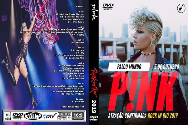 Pink - Rock in Rio 2019 DVD