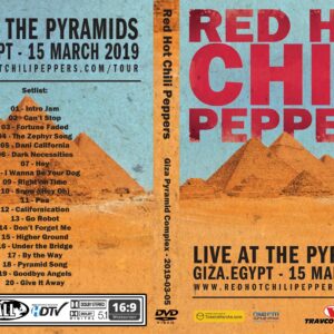 Red Hot Chili Peppers - Live Giza Pyramid Egypt 2019 DVD