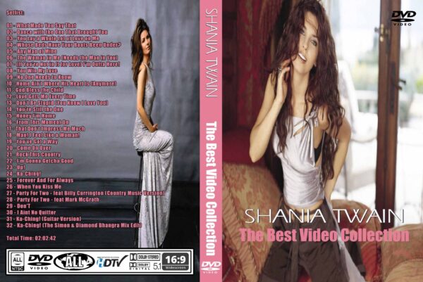 Shania Twain - The Best Video Collection DVD