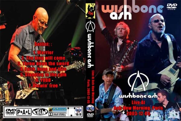WishboneAsh - Live Paris 2003 DVD