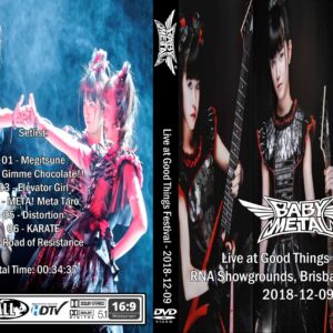 BabyMetal - Live Good Things Festival Australia 2018 DVD