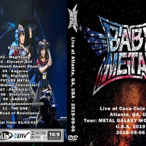 BabyMetal - Live at Coca-Cola Roxy Atlanta USA 2019 DVD