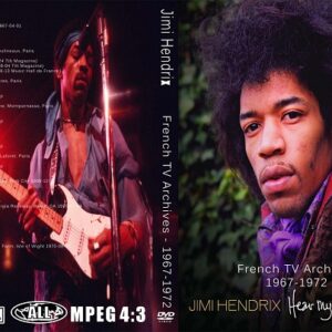 Jimi Hendrix - French TV Archives 1967-1972 DVD