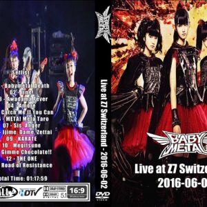 BabyMetal - Live at Z7 Switzerland 2016 DVD