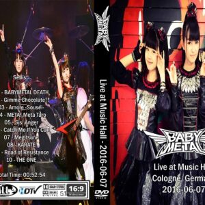 BabyMetal - Live Music Hall Cologne Germany 2016 DVD