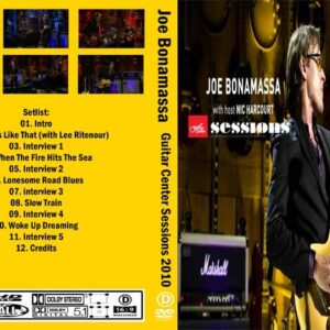 Joe Bonamassa - Live Guitar Center Sessions 2010 DVD