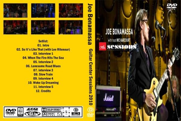 Joe Bonamassa - Live Guitar Center Sessions 2010 DVD