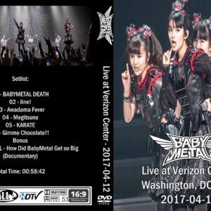 BabyMetal - Live Verizon Center Washington USA 2017 DVD