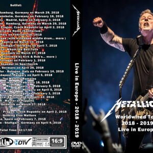 Metallica - Worldwired Tour Live in Europe 2018-2019 DVD