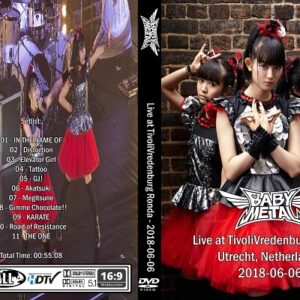 BabyMetal - Live at TivoliVredenburg Netherlands 2018 DVD
