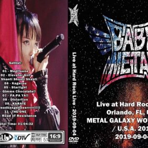 BabyMetal - Live at Hard Rock Orlando USA 2019 DVD