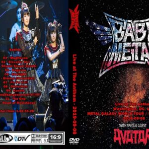 BabyMetal - Live at Anthem Washington USA 2019 DVD