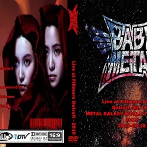 BabyMetal - Live Fillmore Detroit USA 2019 DVD