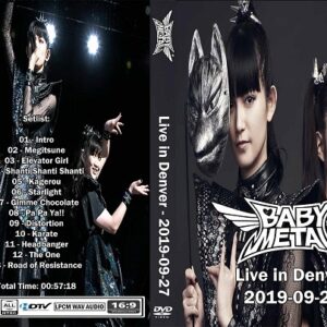 BabyMetal - Live in Denver 2019DVD