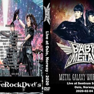 BabyMetal - Live Sentrum Scene Oslo Norway 2020 DVD