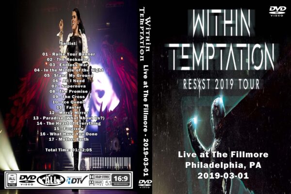 Within Temptation - Live Fillmore Philadelphia 2019 DVD