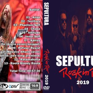 Sepultura - Live Rock in Rio 2019 DVD
