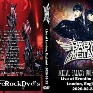 BabyMetal - Live Eventim Apollo London England 2020 DVD