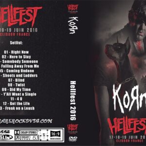 Korn - Live Hellfest 2016 DVD