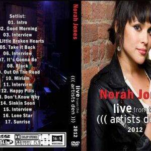 Norah Jones -  Artists Den 2012 DVD