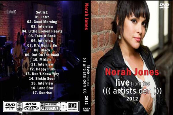 Norah Jones -  Artists Den 2012 DVD