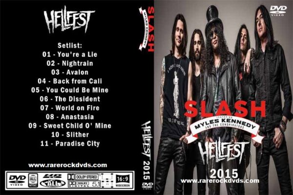 Slash - Live Hellfest Clisson France 2015 DVD