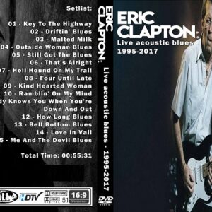 Eric Clapton - Acoustic Blues 1995-2017 DVD