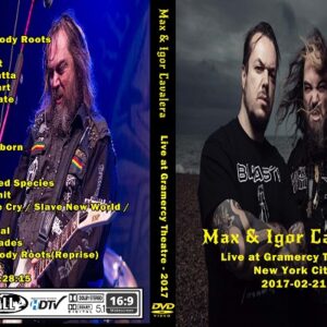 Max & Igor Cavalera - Live New York 2017 DVD