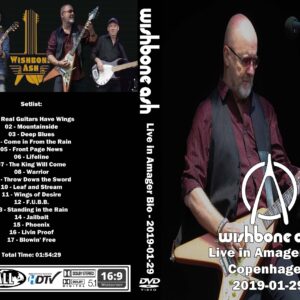 WishboneAsh - Live in Amager Bio Copenhagen 2019 DVD
