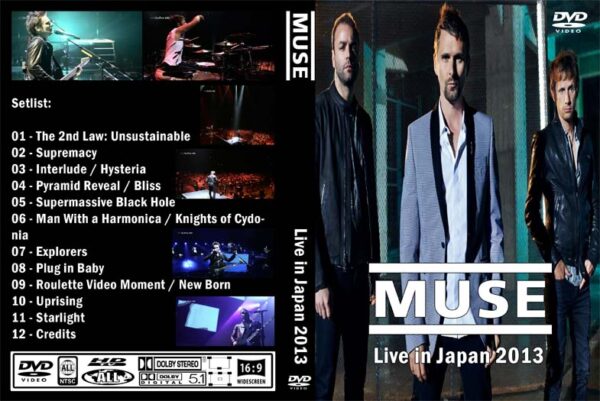 Muse - Live in Japan 2013 DVD
