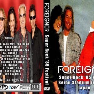 Foreigner - Live Super Rock Festival Tokyo Japan 1985 DVD