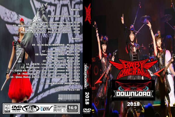 BabyMetal - Live Download Festival 2018 DVD