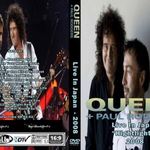 Queen & Paul Rodgers - Super Rock In Japan 2008 DVD