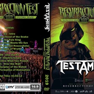 Testament - Live Resurrection Fest 2019 DVD