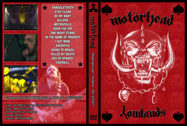 Motorhead - Lowlands Festival 2007 DVD
