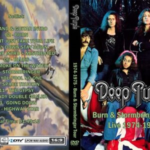 Deep Purple -  Burn & Stormbringer Tour 1974-1975 DVD