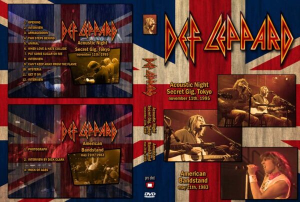 Def Leppard - Acoustic Night Tokyo 1995 DVD