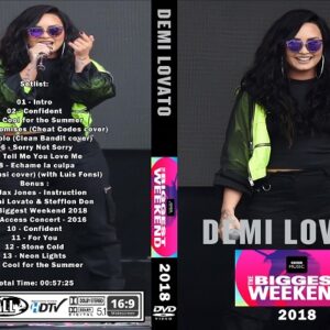 Demi Lovato - The Biggest Weekend 2018 DVD