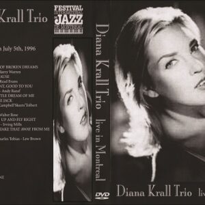 Diana Krall Trio - Live at Montreal 1996 DVD