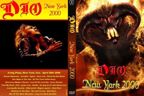 Dio - Live Irving Plaza New York City Ny 2000 DVD